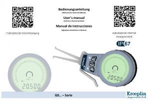 Manuel d´utilisation du quicktest Kroeplin